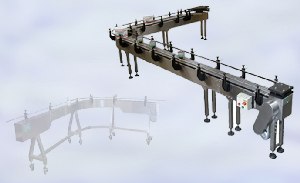 90 degree slat conveyor