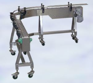slat bend conveyor belt