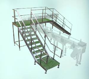 conveyor platform